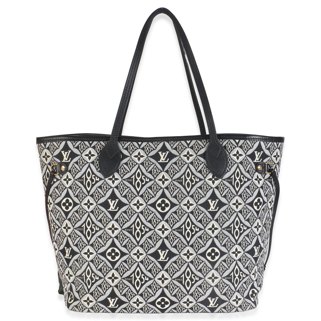 Louis Vuitton Black Since 1854 Jacquard Neverfull MM