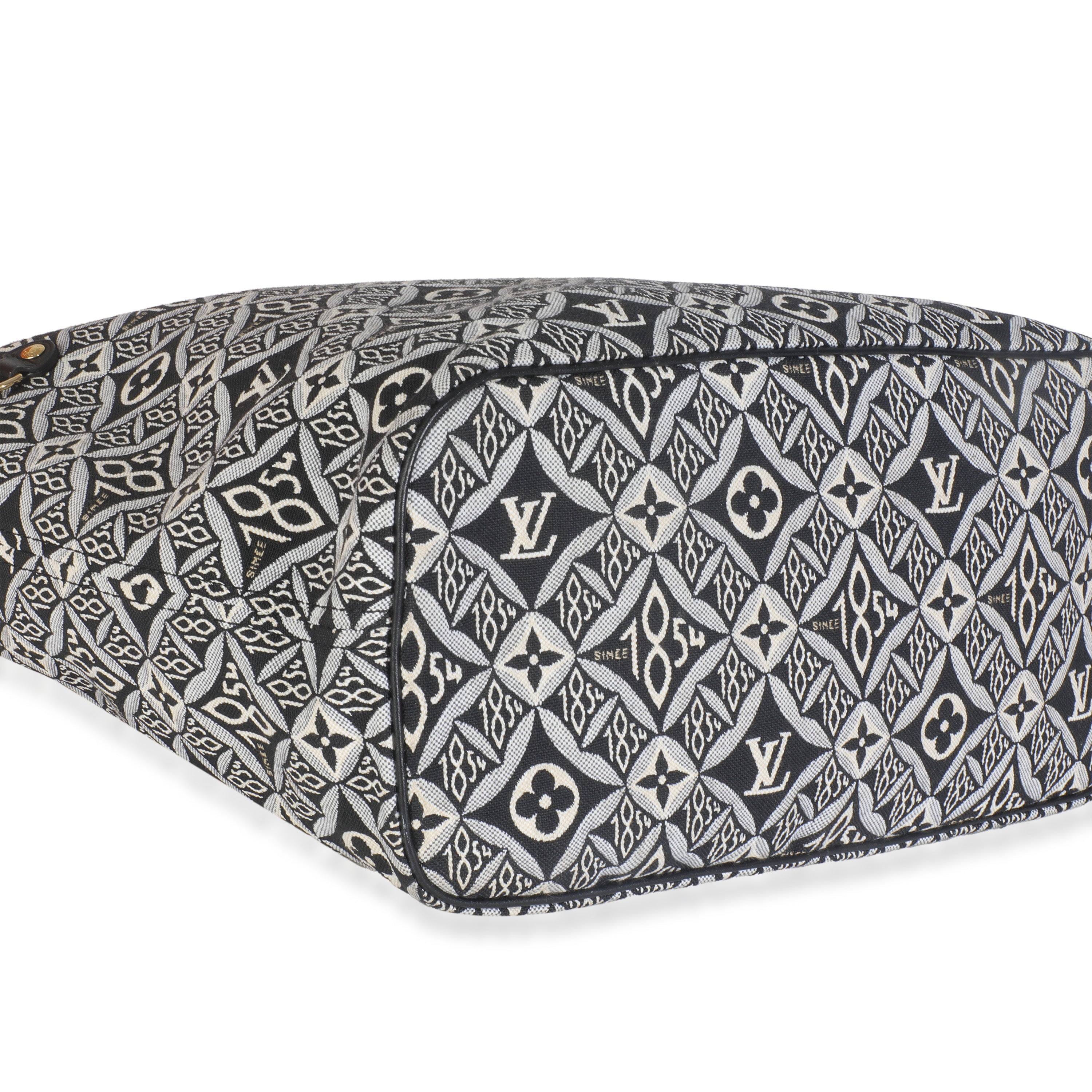 Louis Vuitton Black Since 1854 Jacquard Neverfull MM