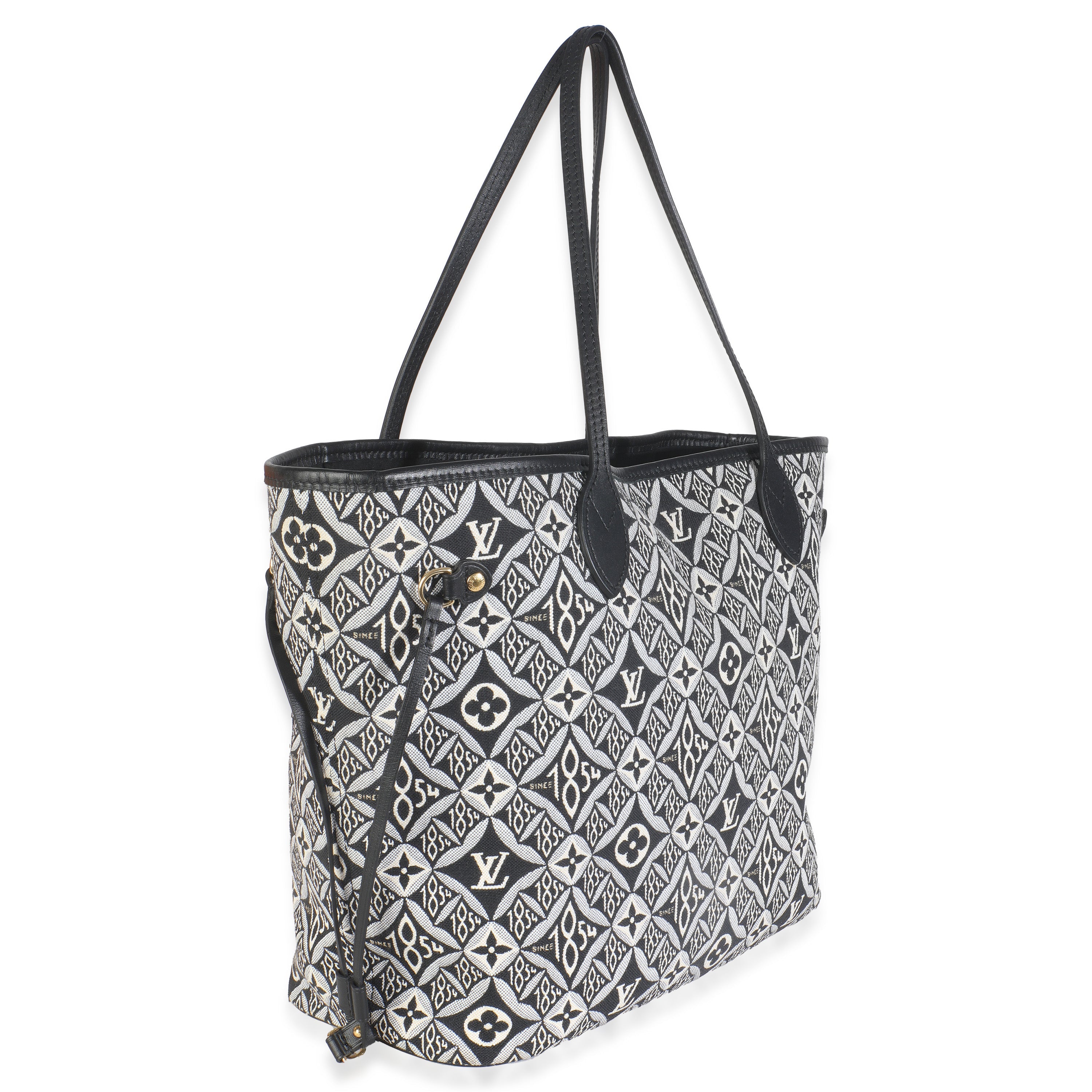 Louis Vuitton Black Since 1854 Jacquard Neverfull MM