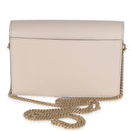 Louis Vuitton Greige Soft Calfskin My Lockme Chain Pochette
