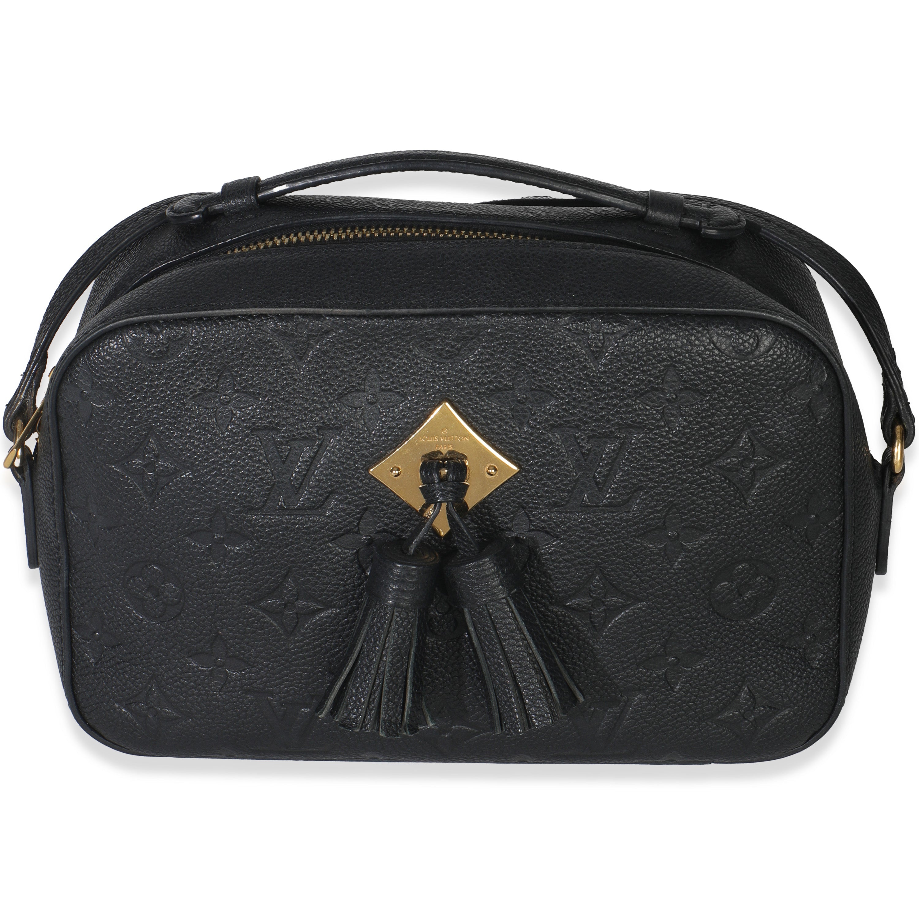 Louis Vuitton Black Monogram Empreinte Saintonge