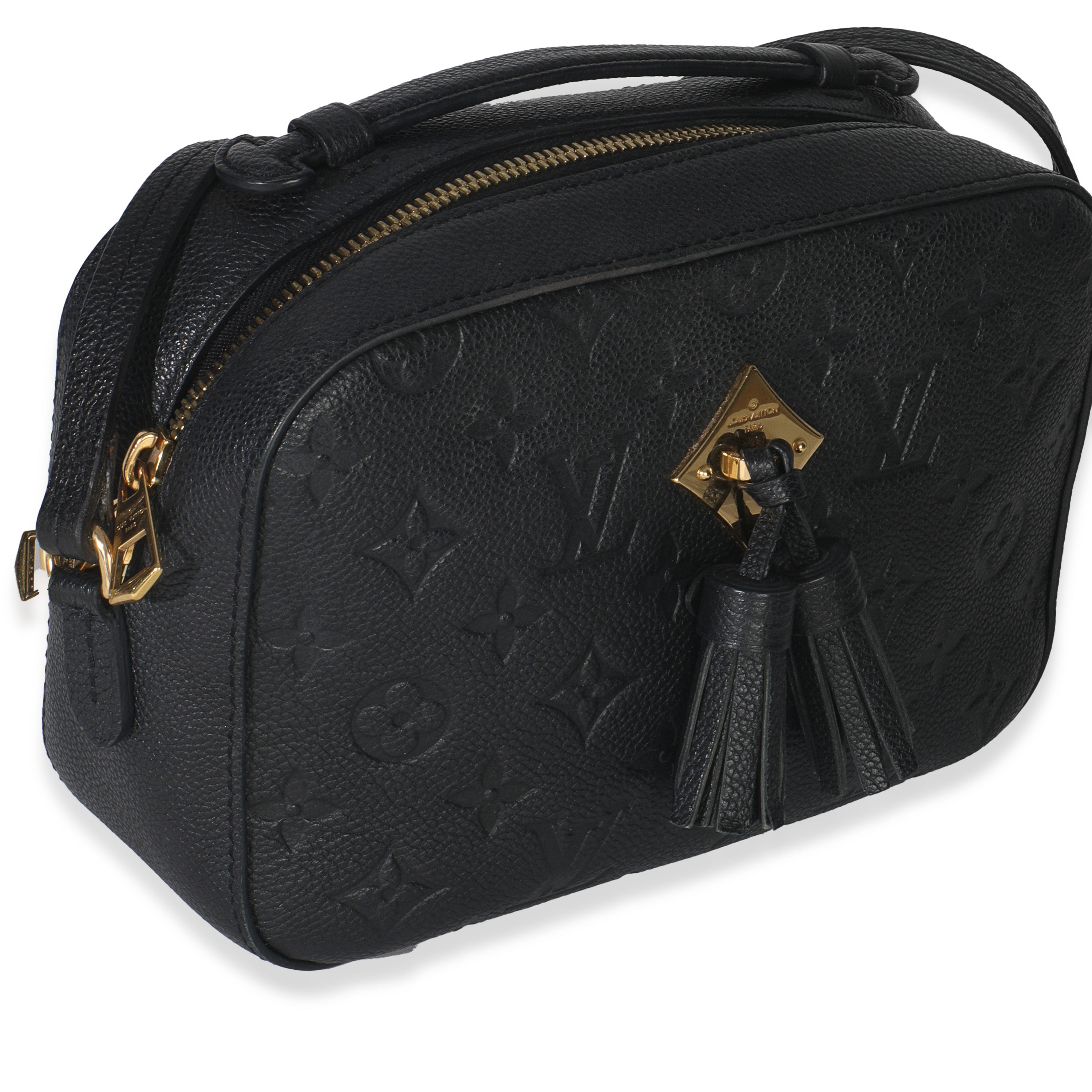 Louis Vuitton Black Monogram Empreinte Saintonge