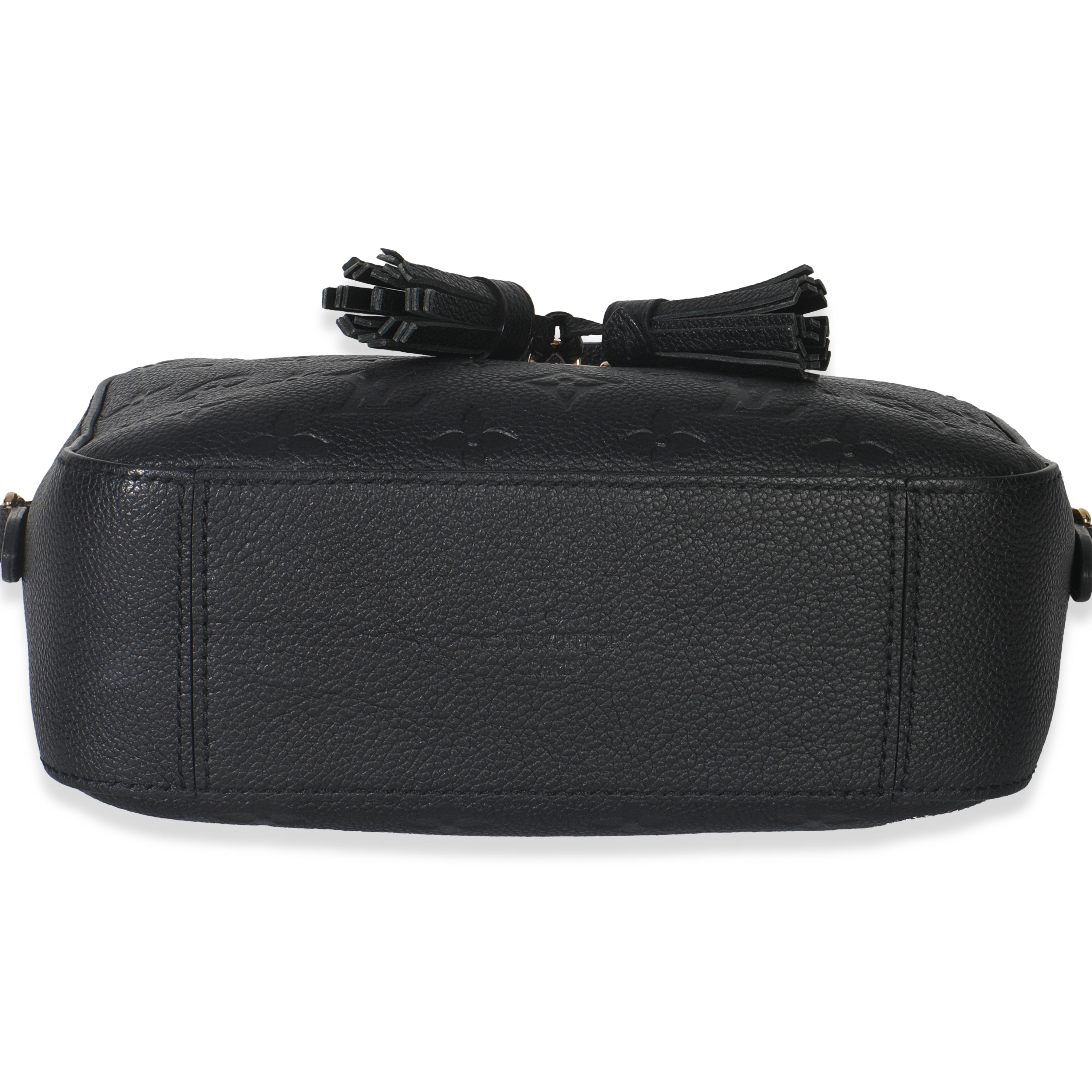 Louis Vuitton Black Monogram Empreinte Saintonge