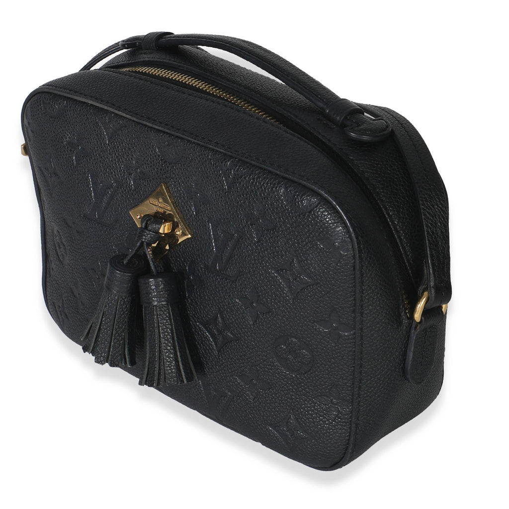 Louis Vuitton Black Monogram Empreinte Saintonge