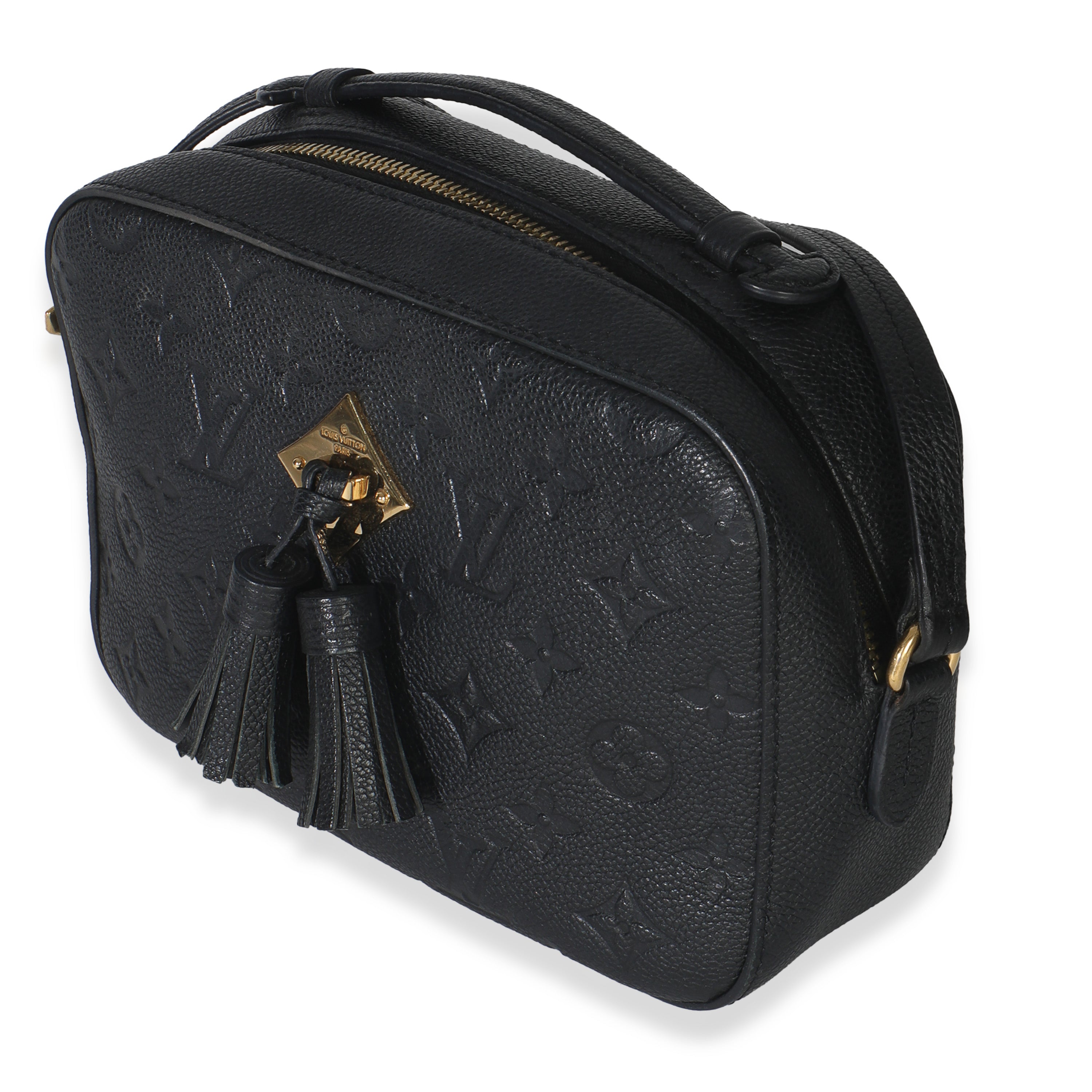 Louis Vuitton Black Monogram Empreinte Saintonge