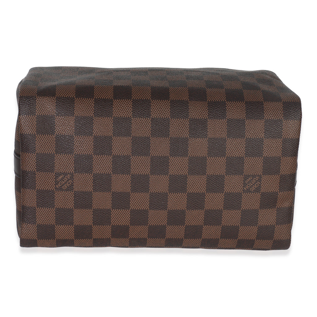 Louis Vuitton Damier Ebene Canvas Speedy Bandouliere 25 w/ Strap
