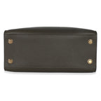 Louis Vuitton Kaki Creme Black Taurillon City Steamer MM