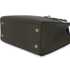 Louis Vuitton Kaki Creme Black Taurillon City Steamer MM