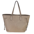 Louis Vuitton Tourterelle Giant Monogram Empreinte Neverfull MM