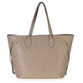 Louis Vuitton Tourterelle Giant Monogram Empreinte Neverfull MM