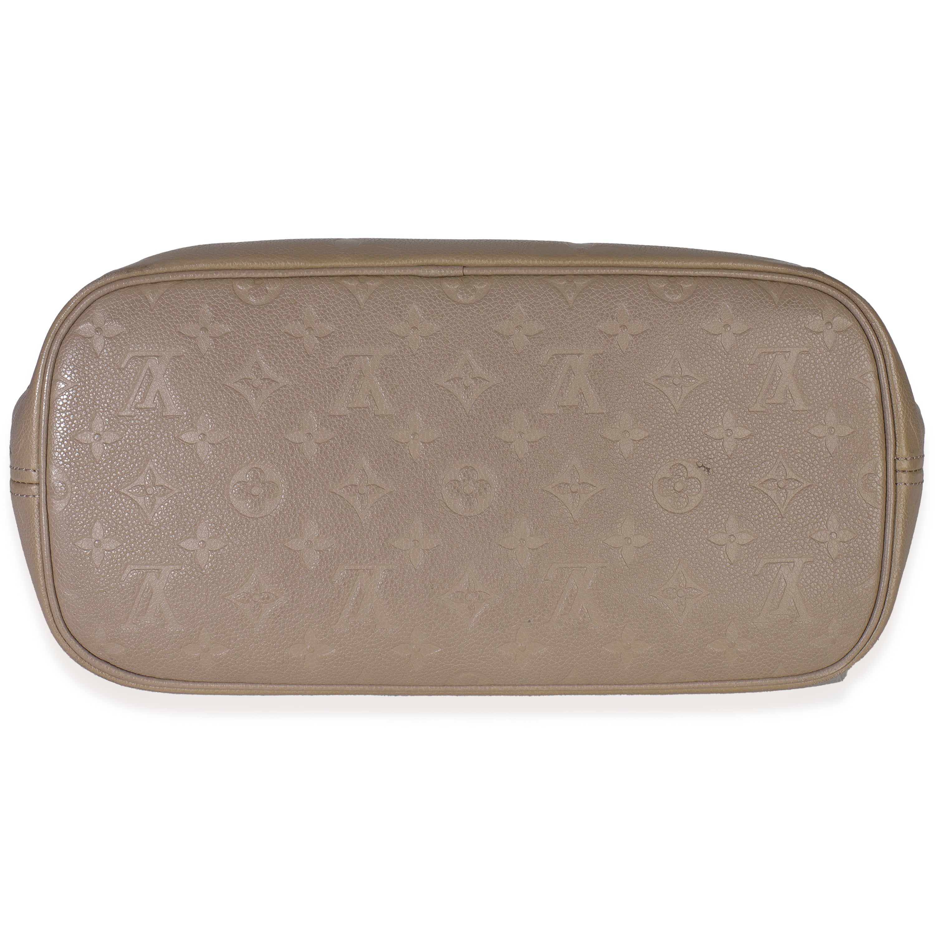 Louis Vuitton Tourterelle Giant Monogram Empreinte Neverfull MM