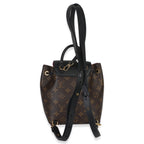Louis Vuitton Black Monogram Canvas Montsouris BB NM