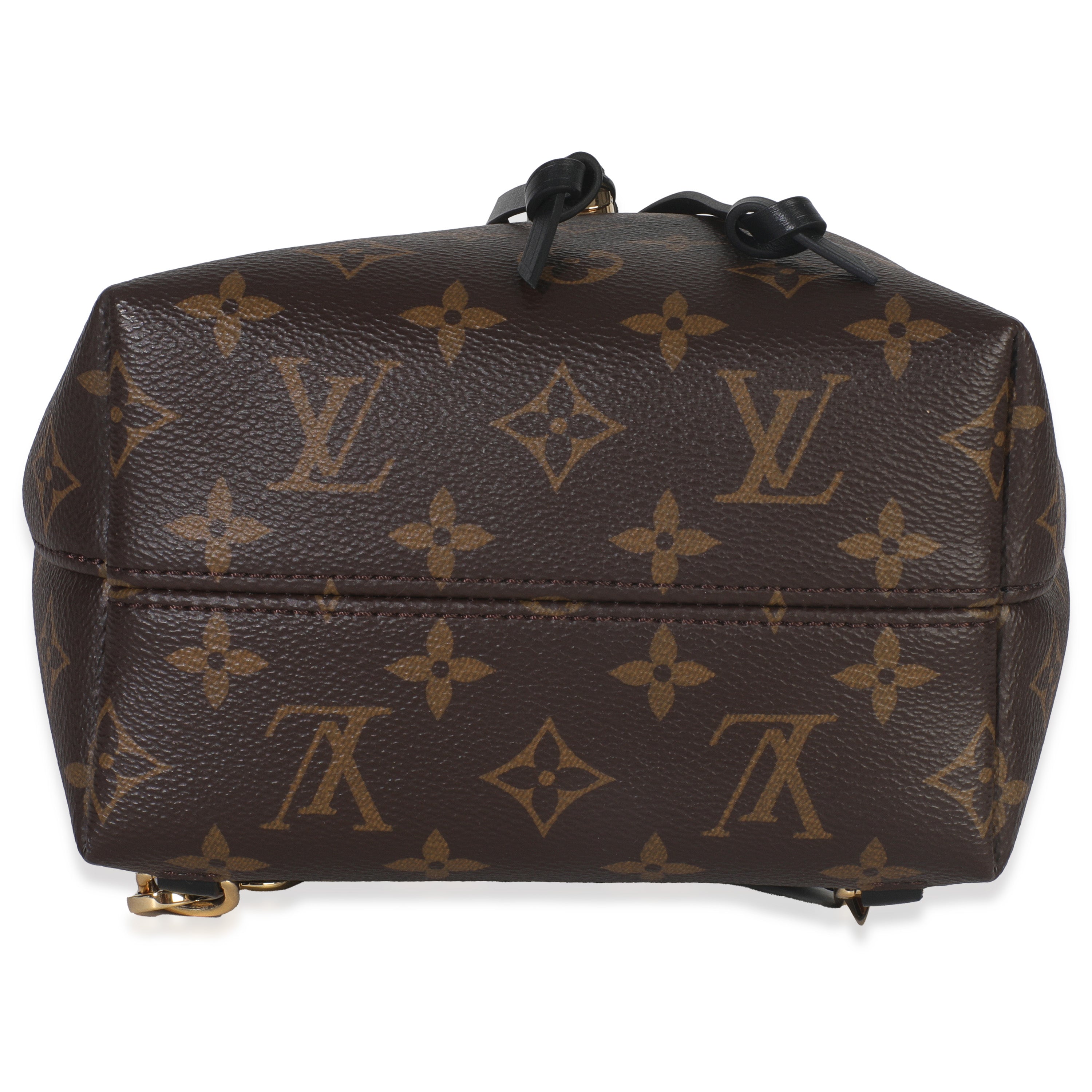 Louis Vuitton Black Monogram Canvas Montsouris BB NM