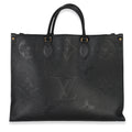 Louis Vuitton Black Giant Monogram Empreinte Onthego GM