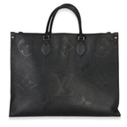 Louis Vuitton Black Giant Monogram Empreinte Onthego GM