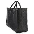 Louis Vuitton Black Giant Monogram Empreinte Onthego GM
