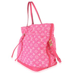 Louis Vuitton Rose Indien Monogram Denim Noefull MM