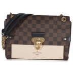 Louis Vuitton Cream Damier Ebene Canvas Vavin PM