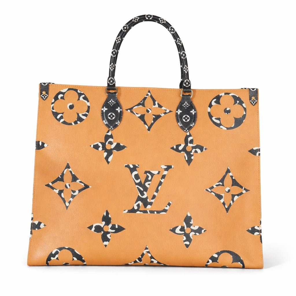 Louis Vuitton White Giant Monogram Jungle Canvas Onthego GM