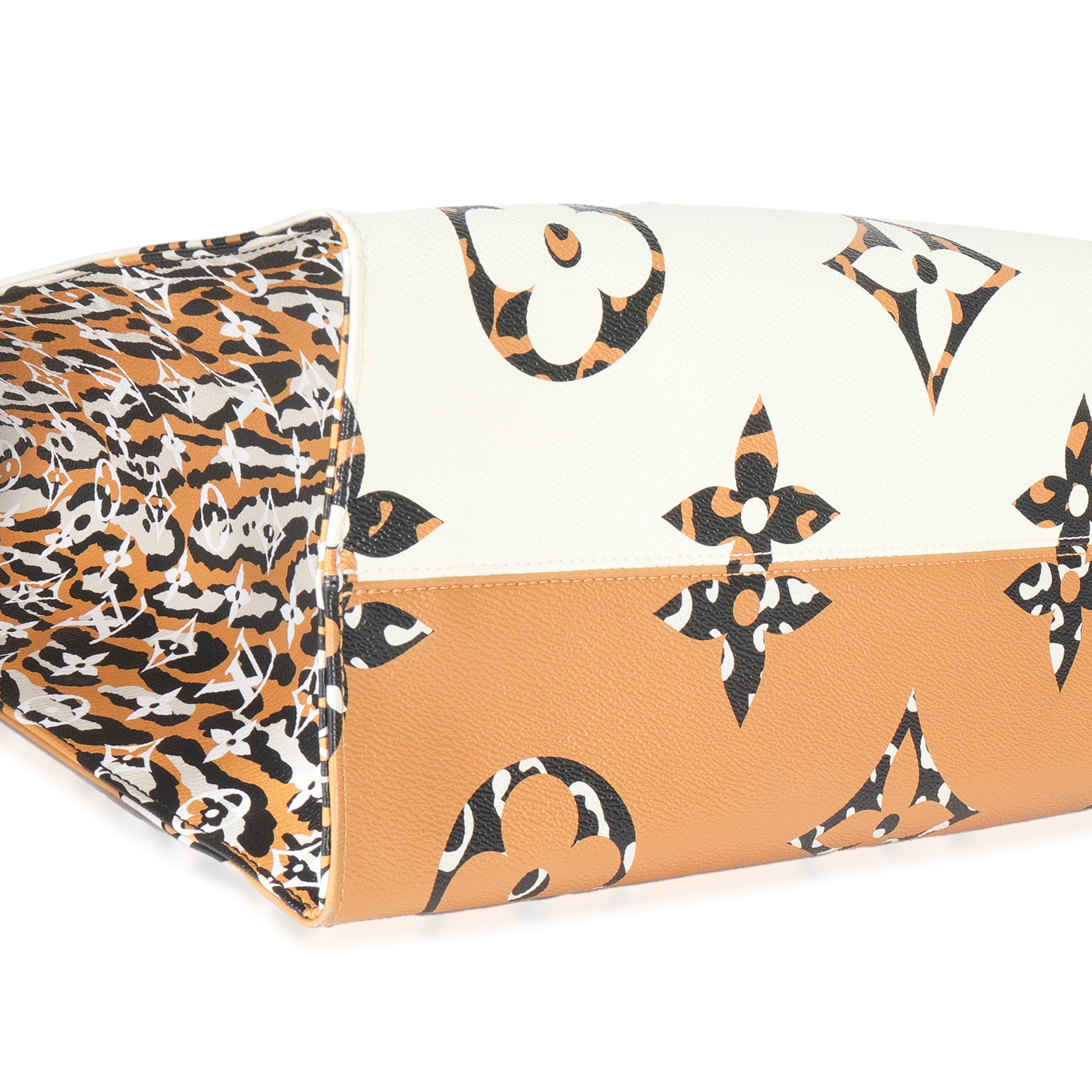 Louis Vuitton White Giant Monogram Jungle Canvas Onthego GM