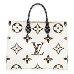 Louis Vuitton White Giant Monogram Jungle Canvas Onthego GM