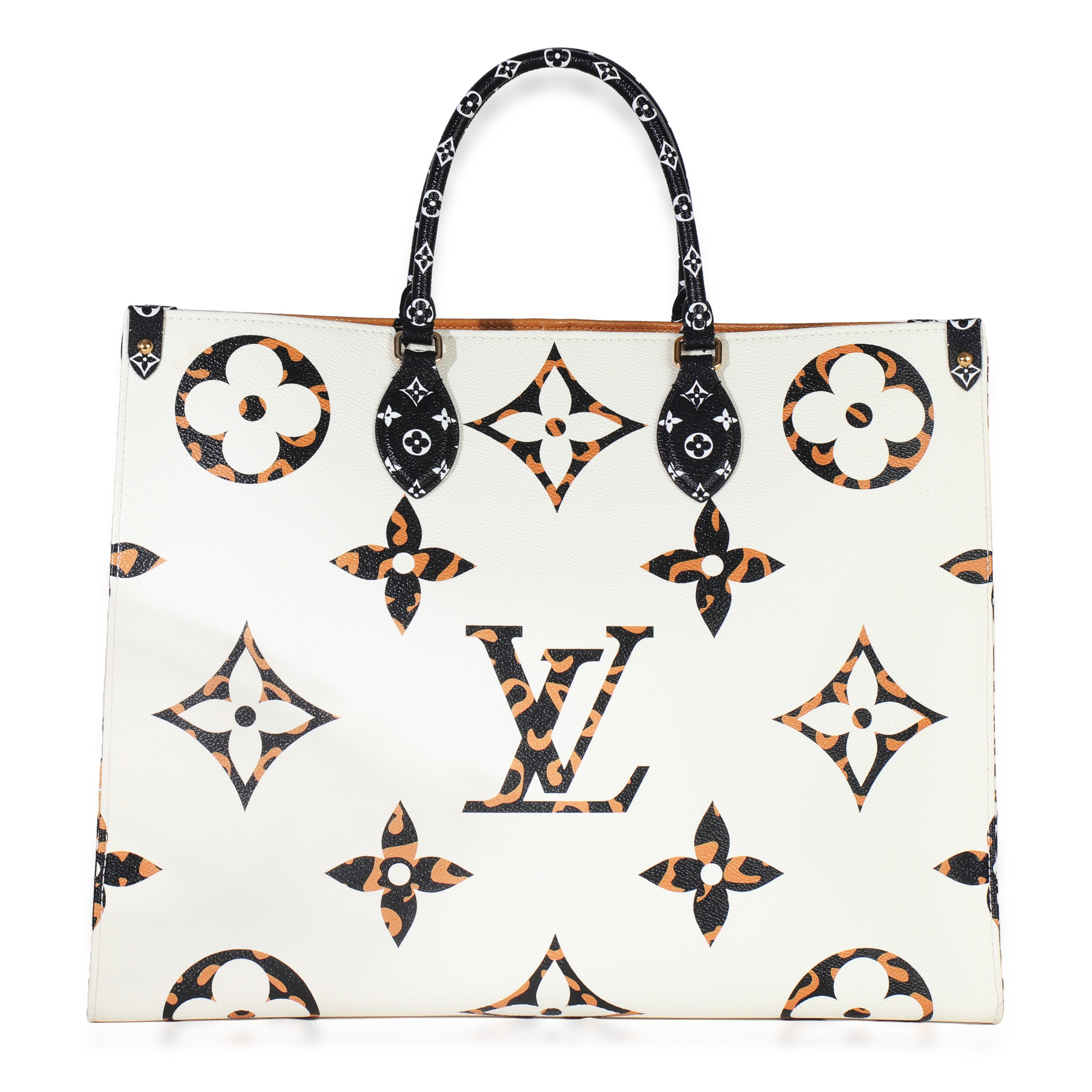 Louis Vuitton White Giant Monogram Jungle Canvas Onthego GM