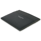 Saint Laurent Dark Khaki Grain De Poudre Credit Card Case