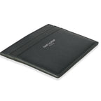 Saint Laurent Dark Khaki Grain De Poudre Credit Card Case