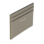 Saint Laurent Olive Green Grain De Poudre Credit Card Case