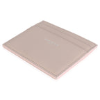 Saint Laurent Light Pink Grain De Poudre Credit Card Case