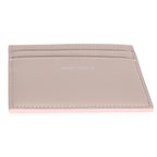 Saint Laurent Light Pink Grain De Poudre Credit Card Case