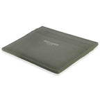Saint Laurent Light Khaki Grain De Poudre Credit Card Case