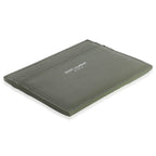 Saint Laurent Light Khaki Grain De Poudre Credit Card Case