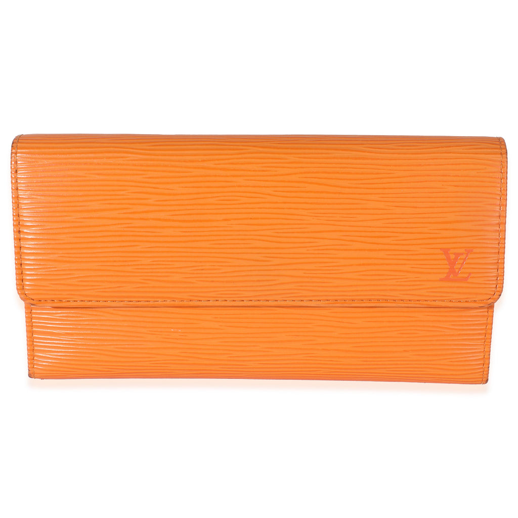 Louis Vuitton Mandarin Epi Porte Tresor International Wallet