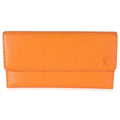 Louis Vuitton Mandarin Epi Porte Tresor International Wallet