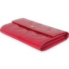 Louis Vuitton Rose Pop Monogram Vernis Sarah Wallet