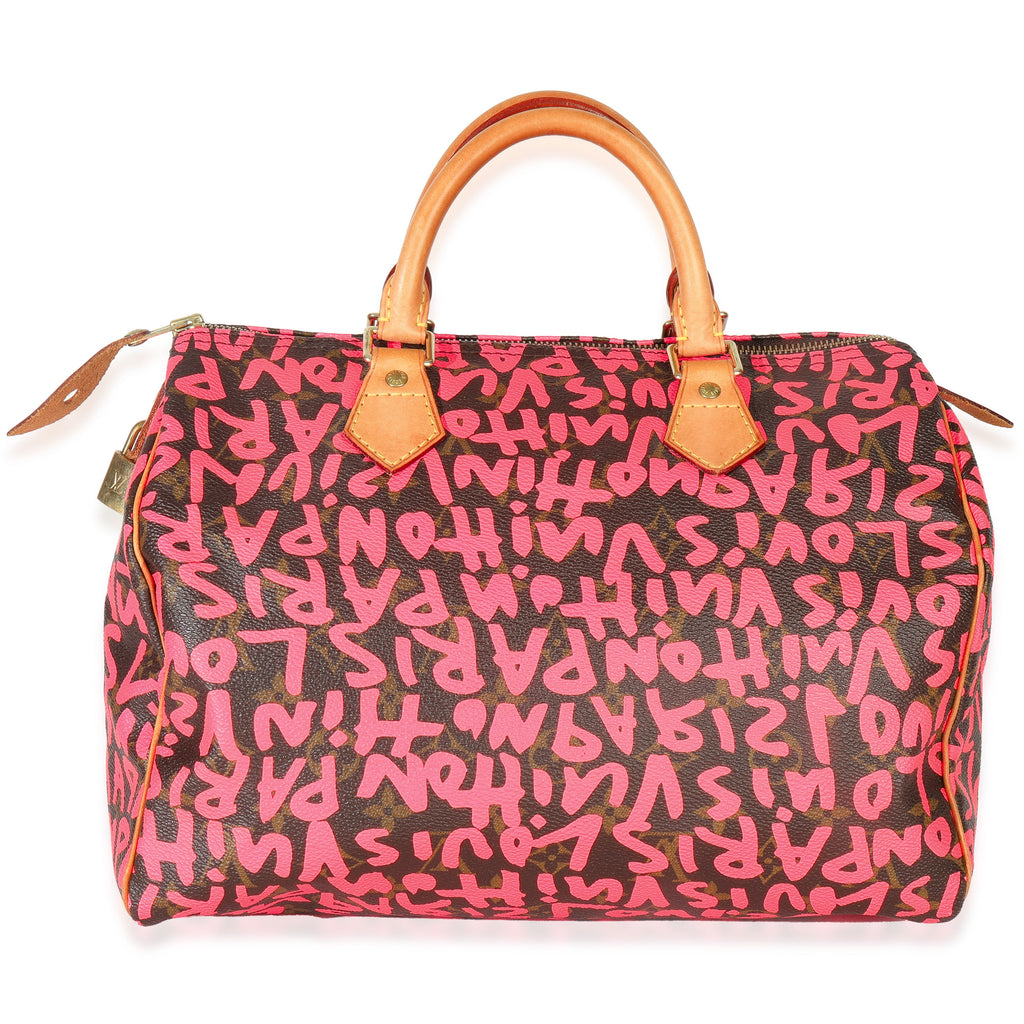 Louis Vuitton x Stephen Sprouse Fuchsia Monogram Canvas Graffiti Speedy 30