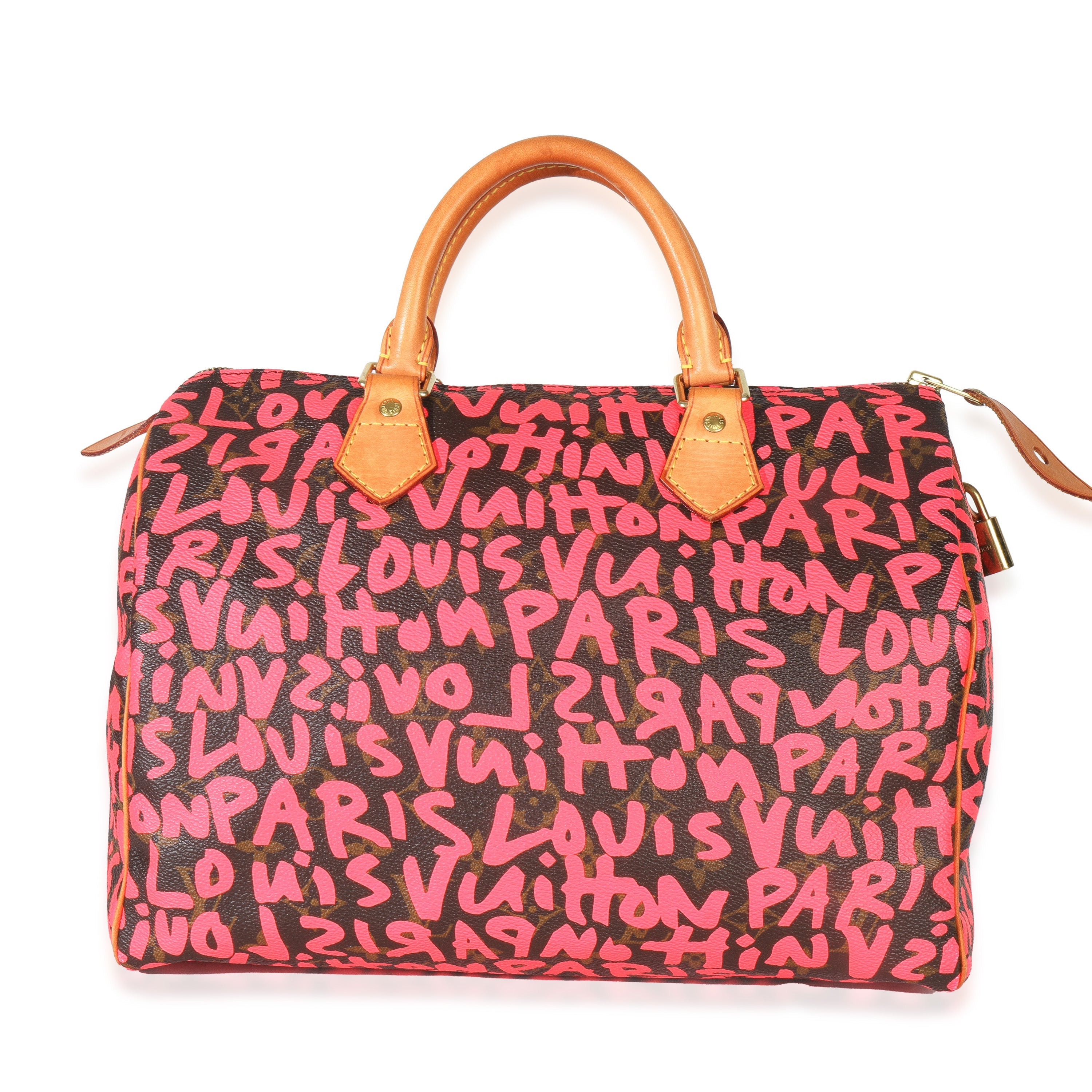 Louis Vuitton x Stephen Sprouse Fuchsia Monogram Canvas Graffiti Speedy 30