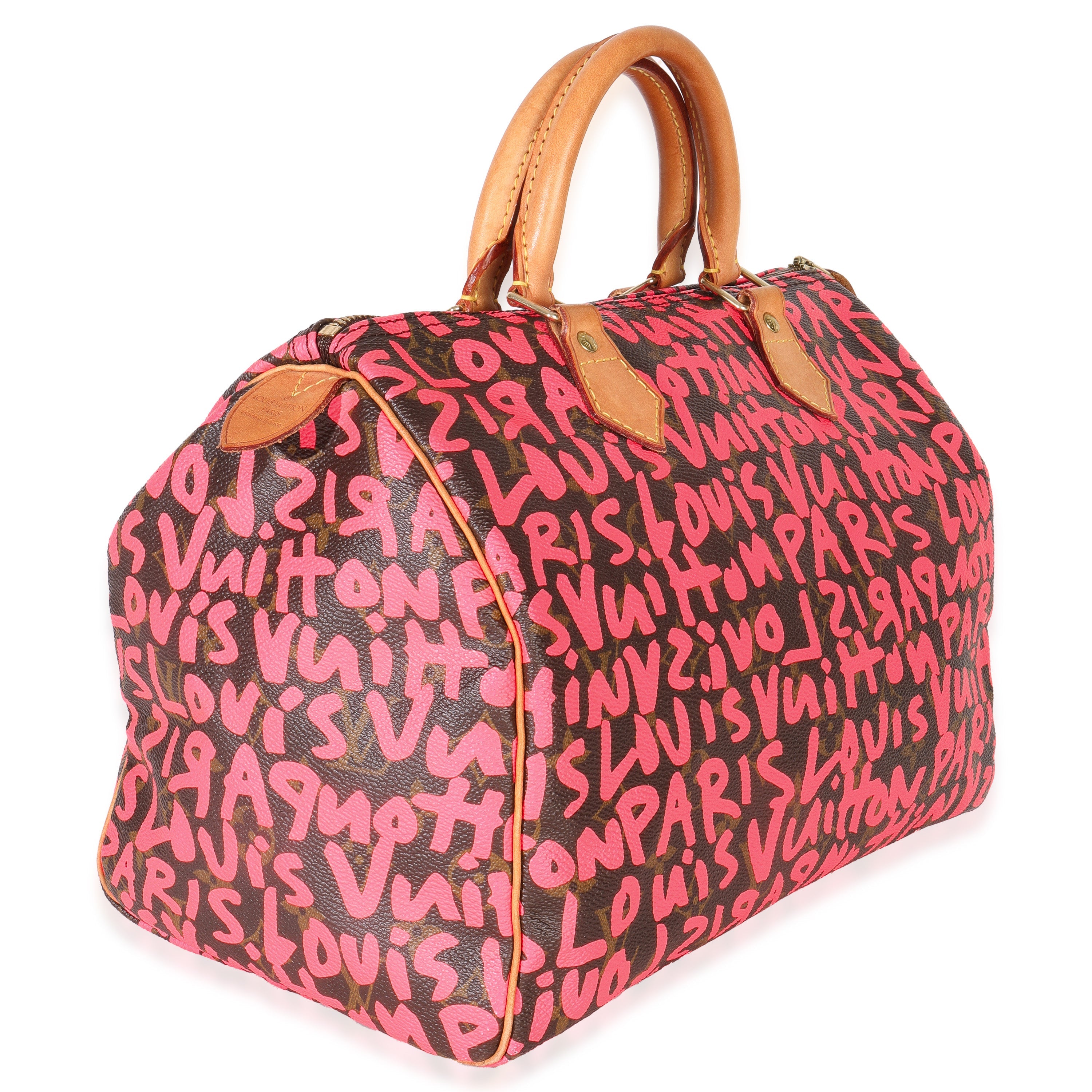 Louis Vuitton x Stephen Sprouse Fuchsia Monogram Canvas Graffiti Speedy 30