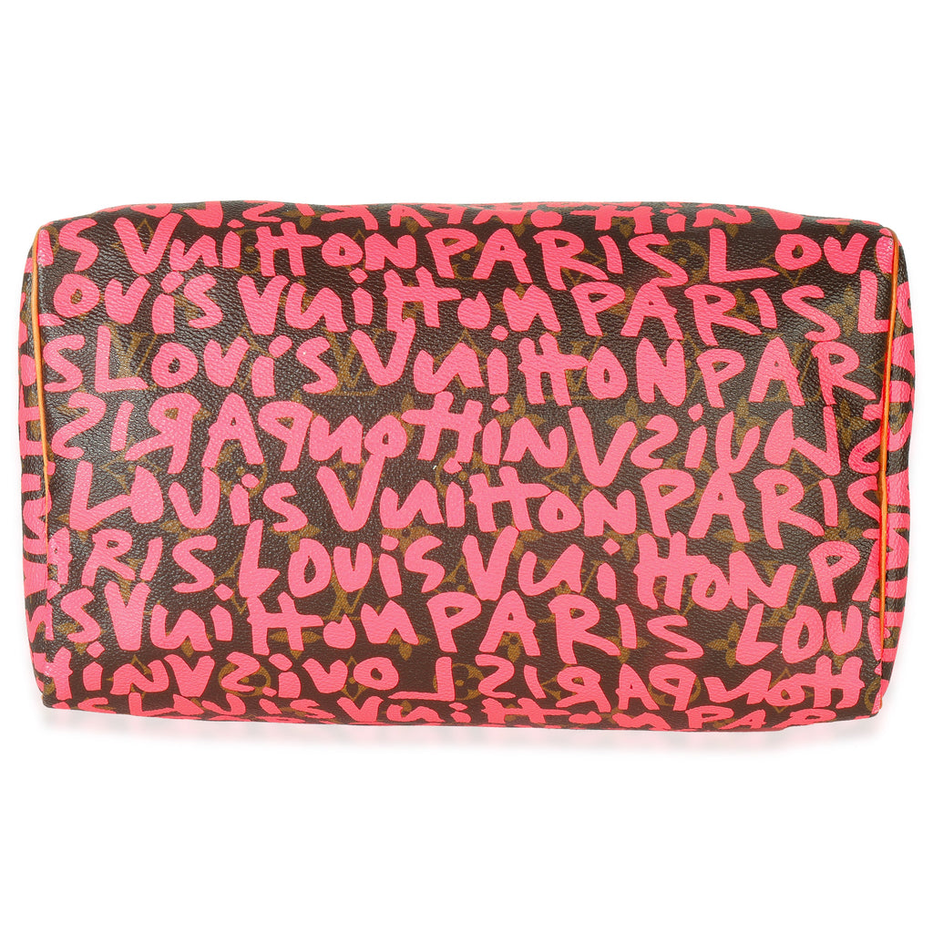 Louis Vuitton x Stephen Sprouse Fuchsia Monogram Canvas Graffiti Speedy 30