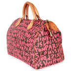 Louis Vuitton x Stephen Sprouse Fuchsia Monogram Canvas Graffiti Speedy 30