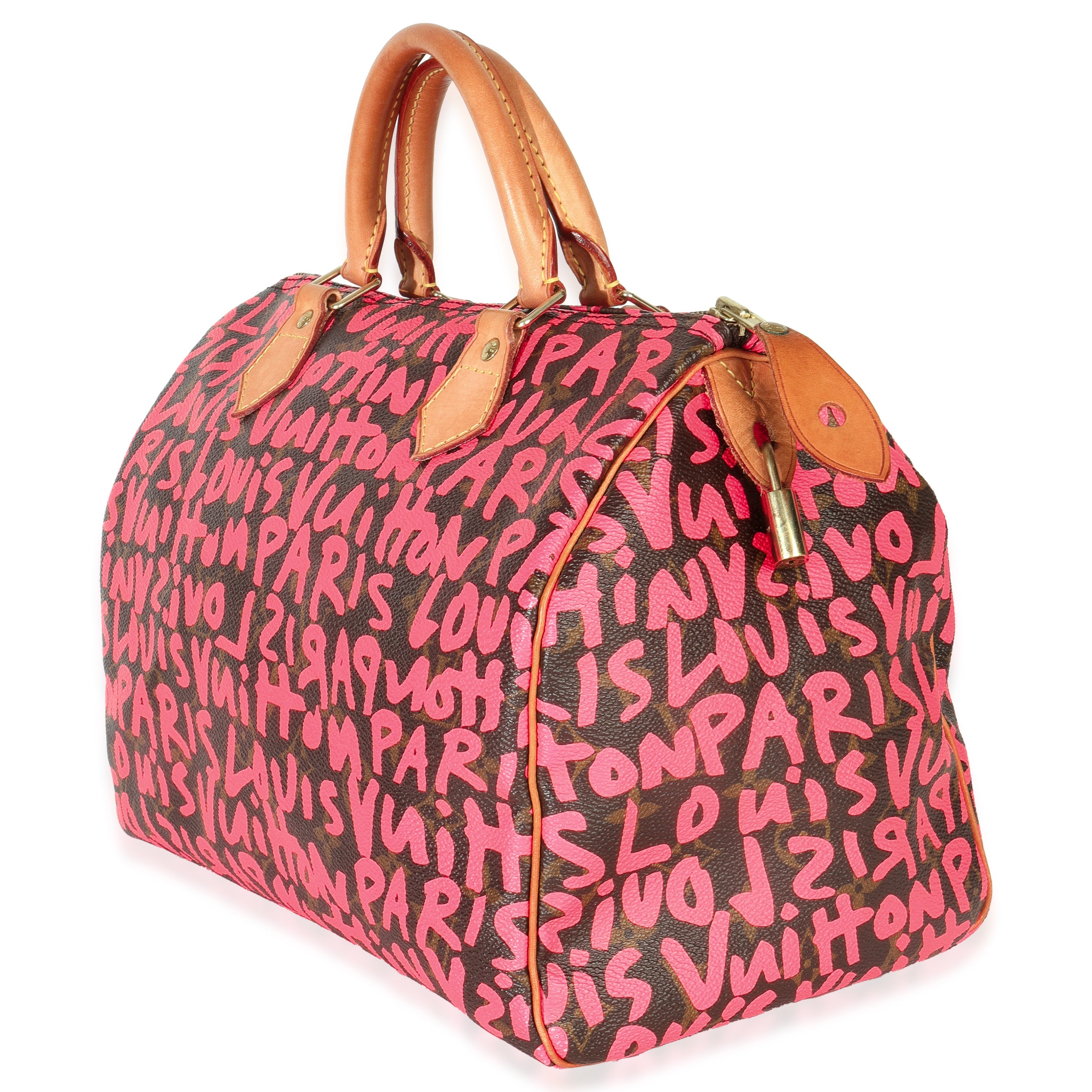 Louis Vuitton x Stephen Sprouse Fuchsia Monogram Canvas Graffiti Speedy 30