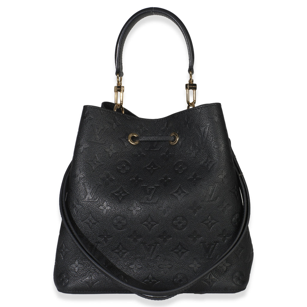 Louis Vuitton Black Monogram Empreinte Neonoe MM