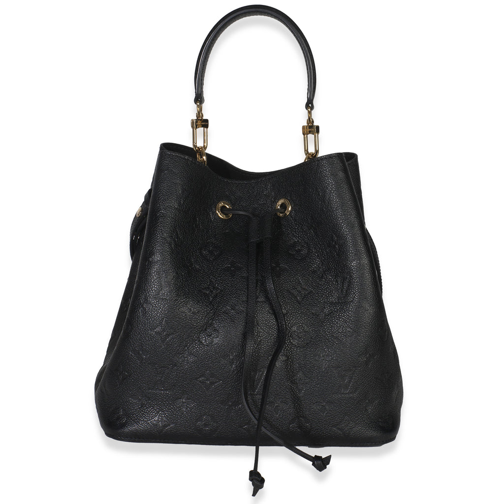 Louis Vuitton Black Monogram Empreinte Neonoe MM