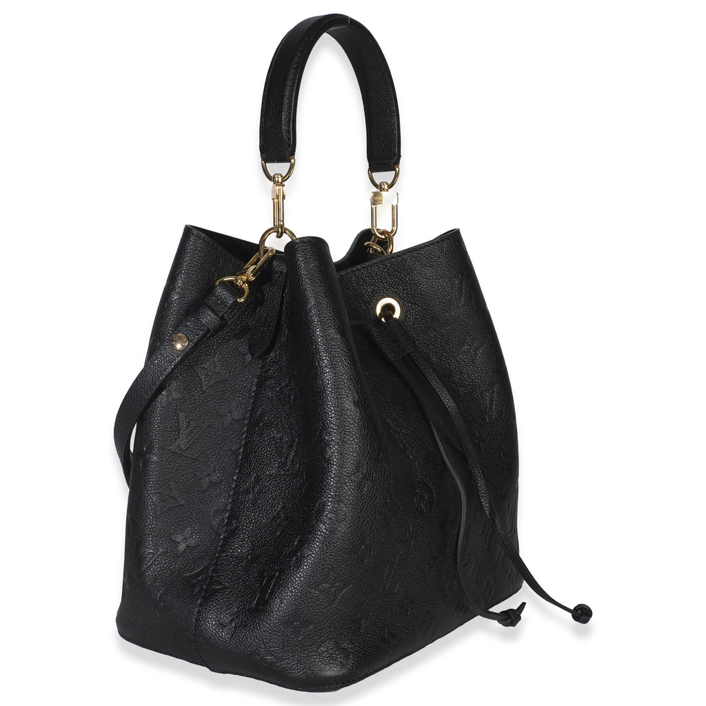 Louis Vuitton Black Monogram Empreinte Neonoe MM