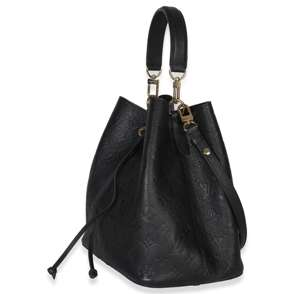 Louis Vuitton Black Monogram Empreinte Neonoe MM