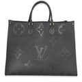 Louis Vuitton Black Monogram Empreinte Onthego GM
