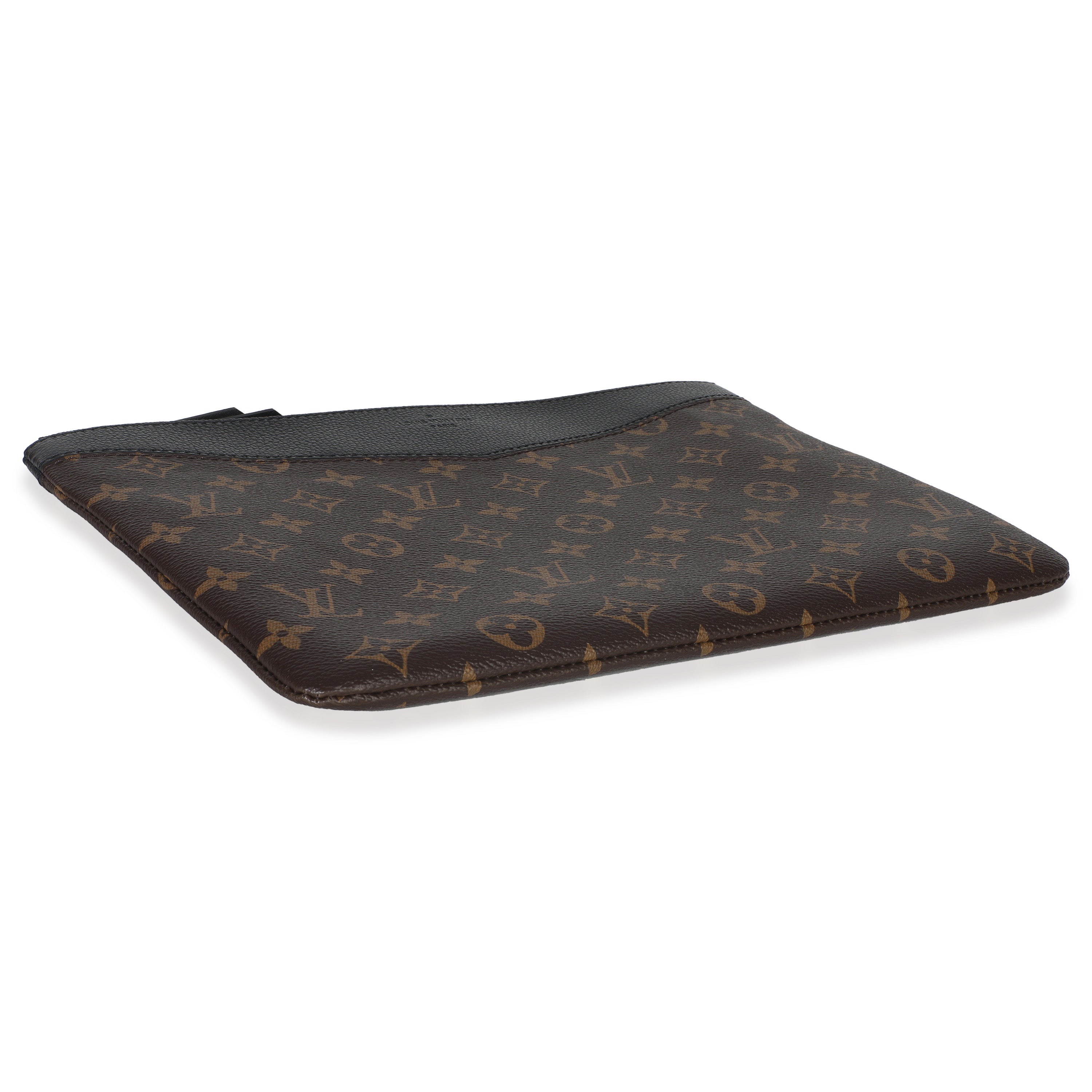 Louis Vuitton Black Monogram Canvas Daily Pouch