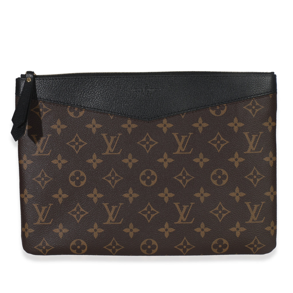 Louis Vuitton Black Monogram Canvas Daily Pouch