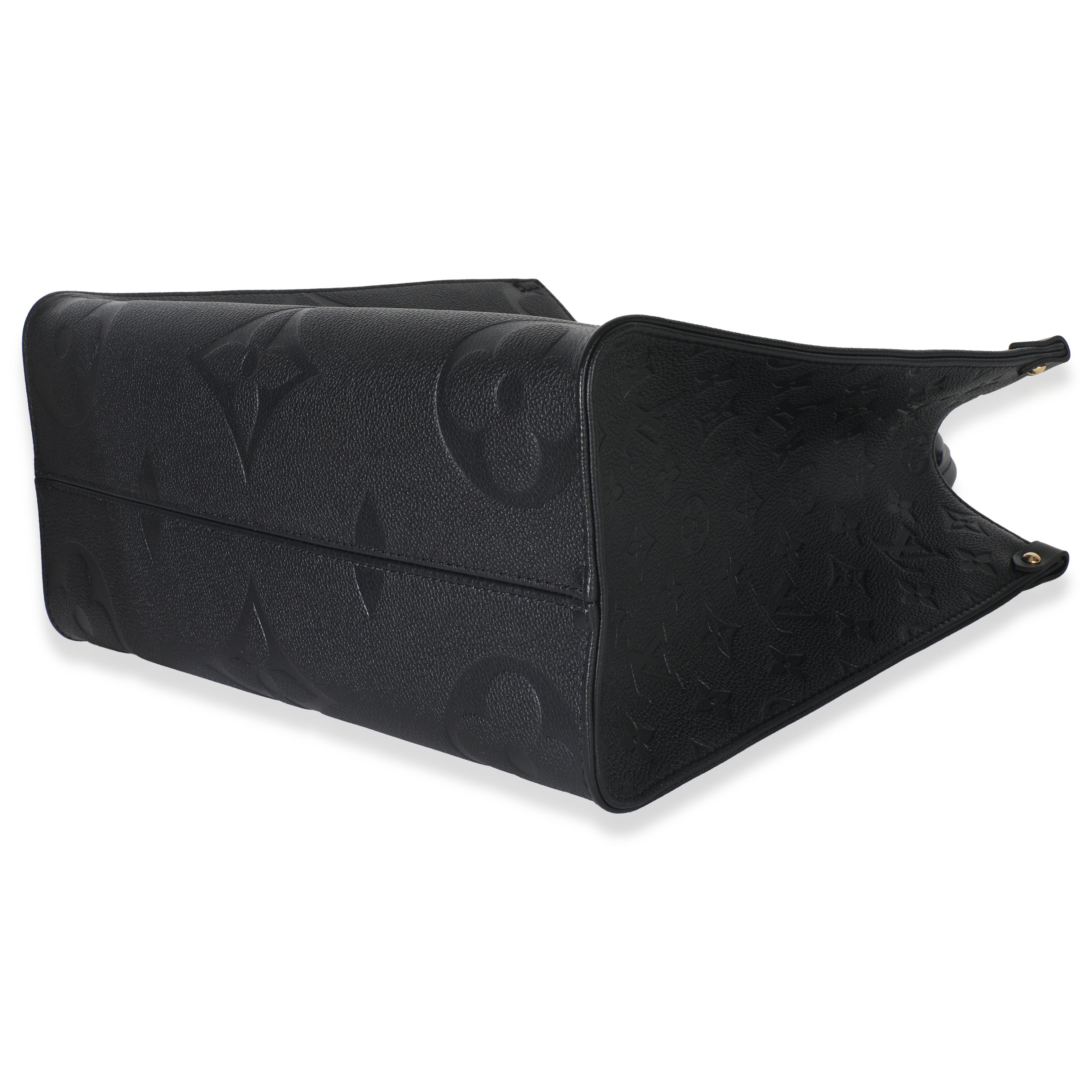 Louis Vuitton Black Monogram Empreinte Onthego MM